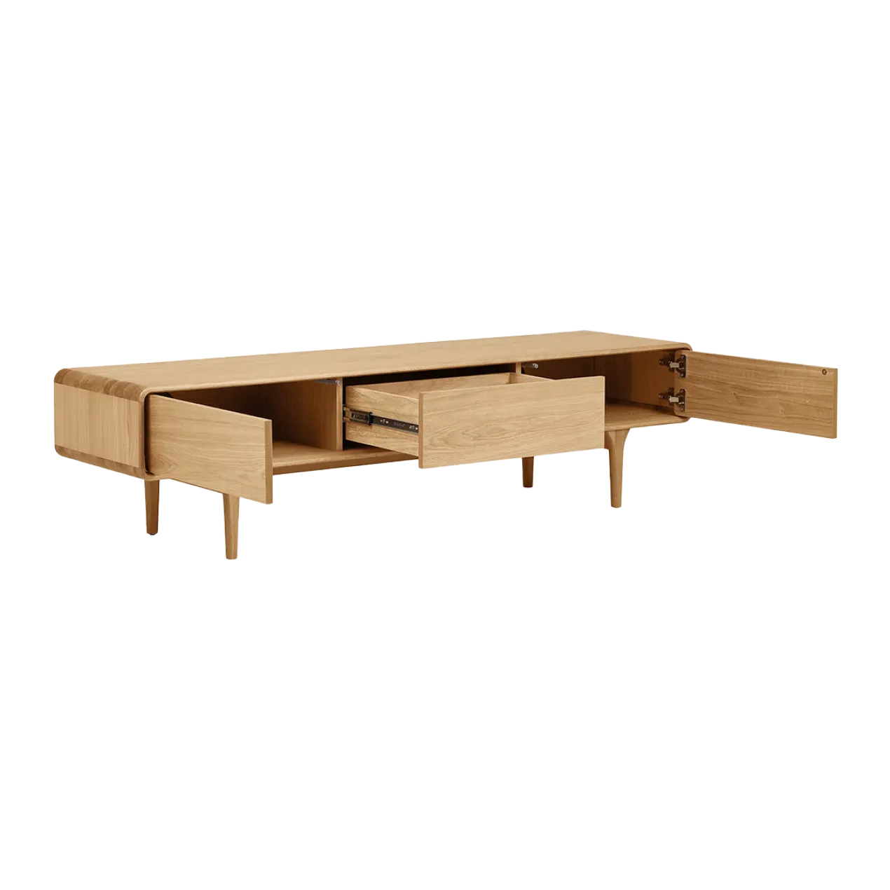 Tv-meubel Mels naturel 180x45 cm
