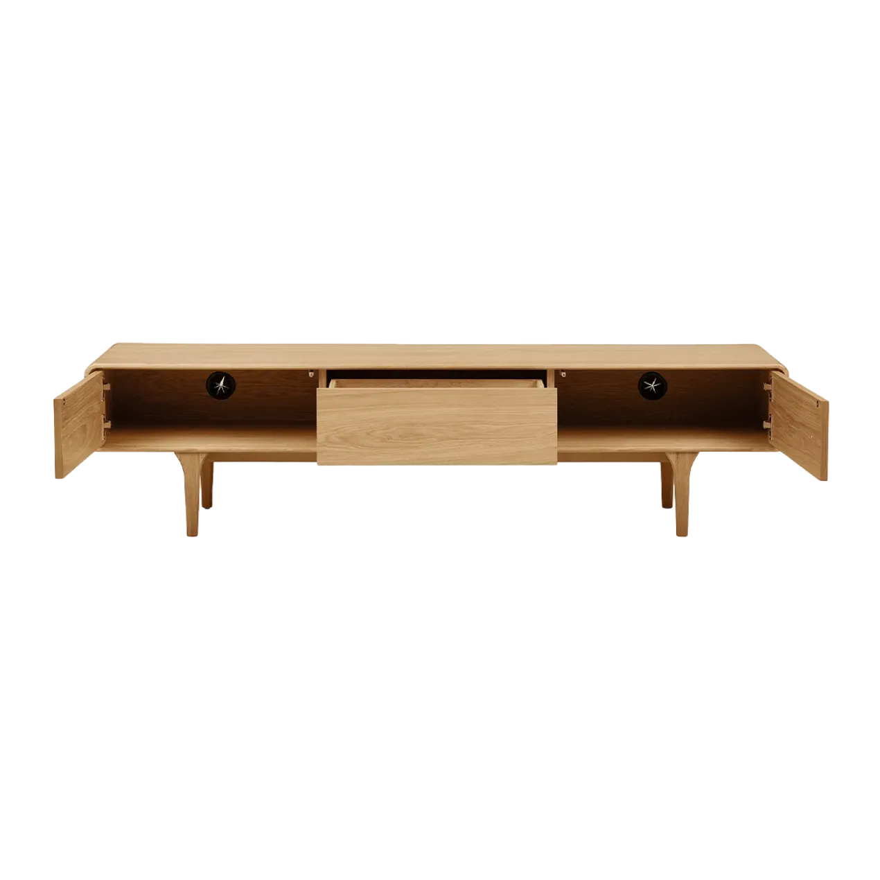 Tv-meubel Mels naturel 180x45 cm