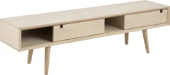 Tv meubel Roosje hout Roosje houten tv meubel naturel - 160 x 43 cm