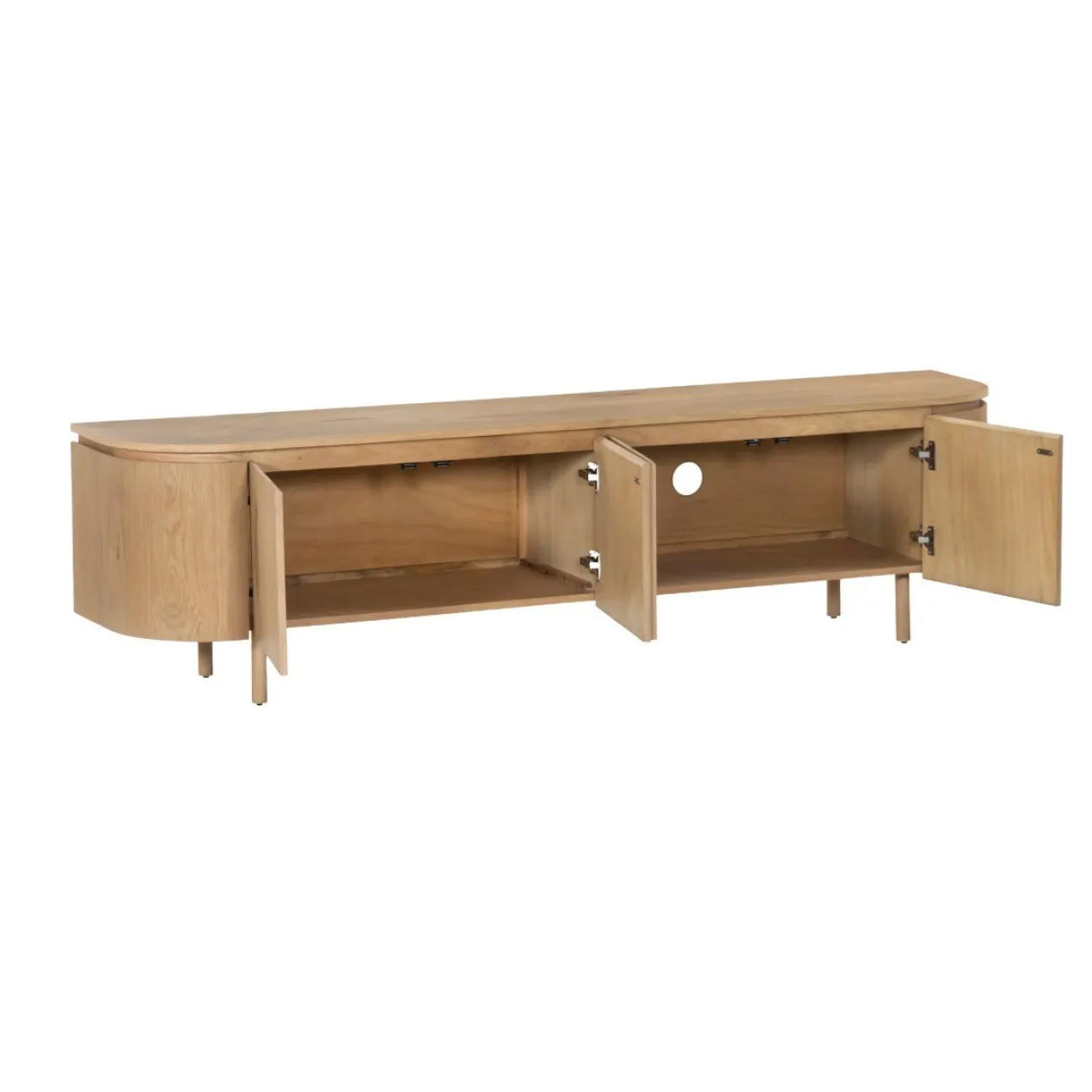 Tv-meubel Tavio naturel 210 cm