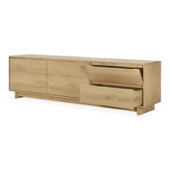 Tv-meubel Wave eiken 210 cm