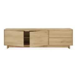Tv-meubel Wave eiken 210 cm
