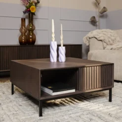 Tv-meubel zwevend De Bokke Bruin 240 cm