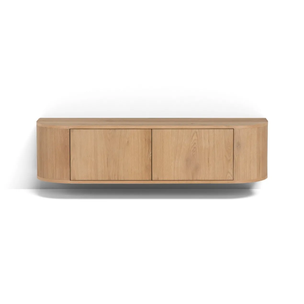 Tv-meubel zwevend naturel 140 cm