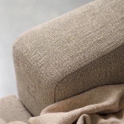 U-Bank Lusaro taupe ottoman links