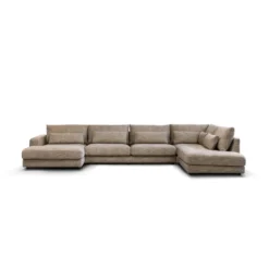 U-Bank Lusaro taupe ottoman rechts