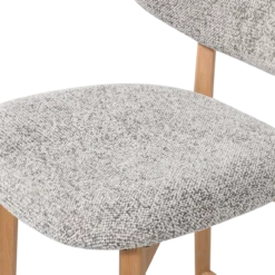 Udar barstoel naturel met houten frame naturel [fsc]