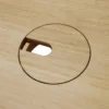 U desk - 140x70 - eiken