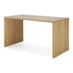 U desk - 160x80 - eiken