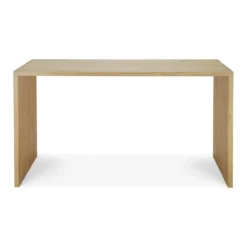 U desk - 160x80 - eiken