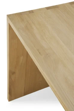 U desk - 160x80 - eiken