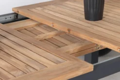 Uitschuifbare tuintafel Arvin Bruin