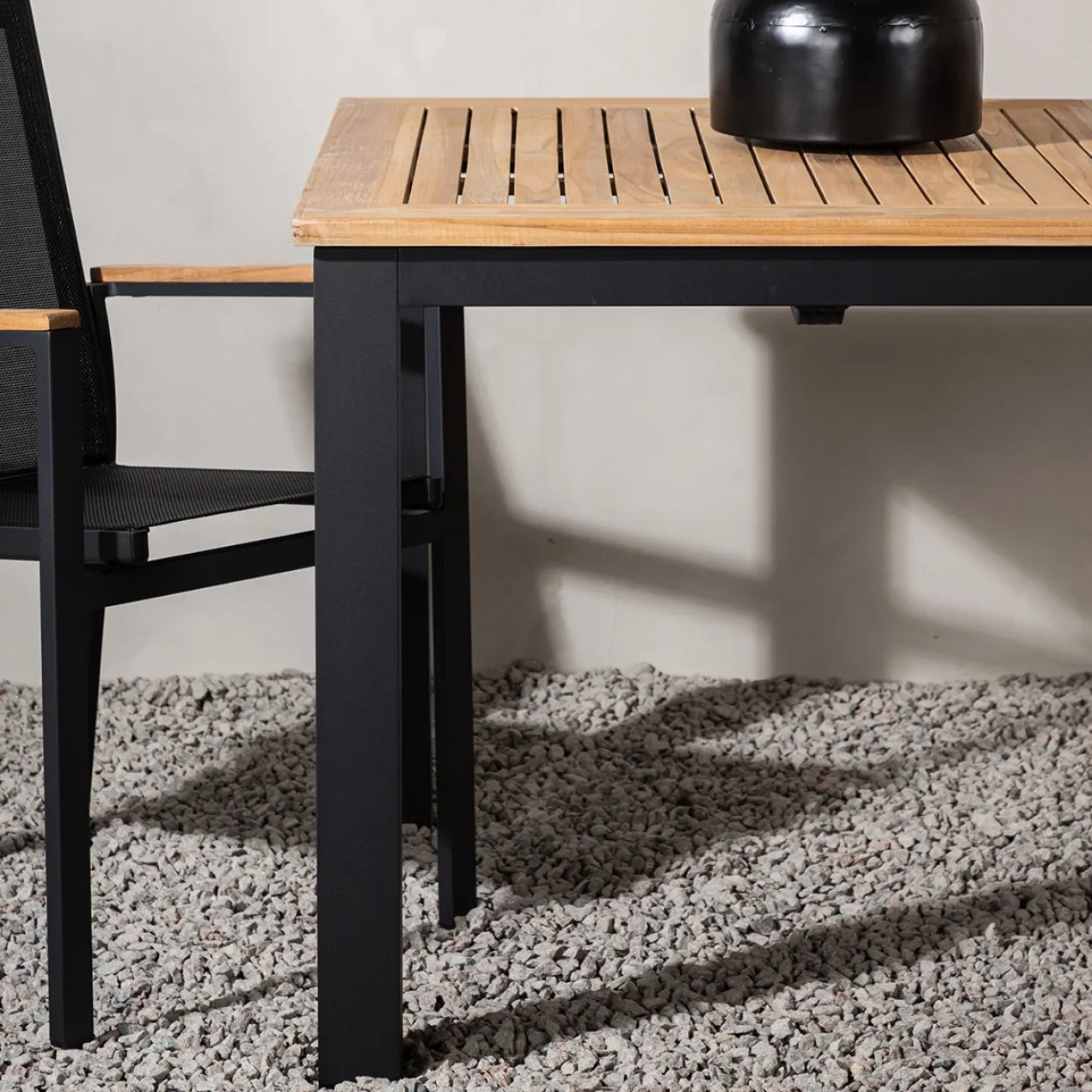 Uitschuifbare tuintafel Arvin Bruin
