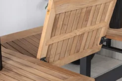 Uitschuifbare tuintafel Arvin Bruin