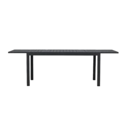 Uitschuifbare tuintafel Grace Zwart