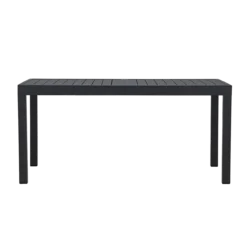 Uitschuifbare tuintafel Grace Zwart