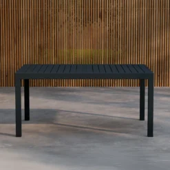 Uitschuifbare tuintafel Grace Zwart