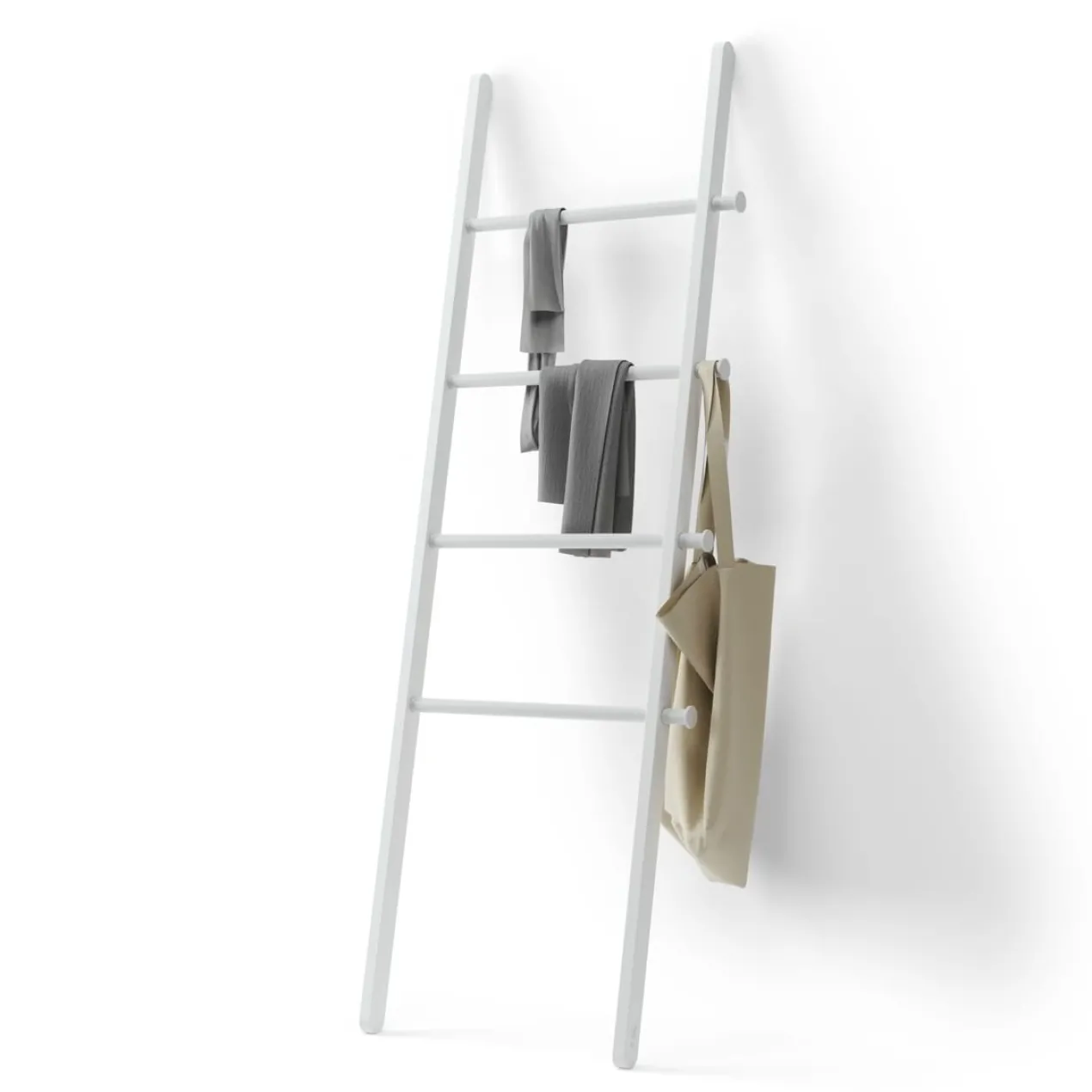 Umbra decoratieve ladder Leana wit