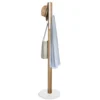 Umbra staande kapstok Flapper Naturel hout - Wit