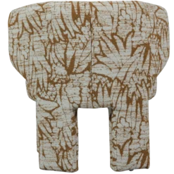 Upke fauteuil met dessin naturel/bruin