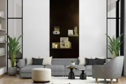 U-wandplank magnetische goud