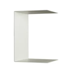 U-wandplank magnetische wit