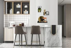 U-wandplank magnetische wit