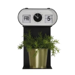 U-wandplank magnetische zwart