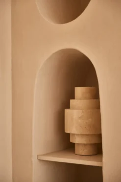 Vaas Agano Travertine L