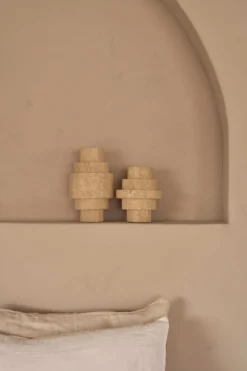 Vaas Agano Travertine L