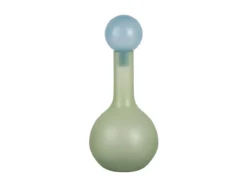 Vaas Alegre Globo - Zachtgroen & zachtblauw