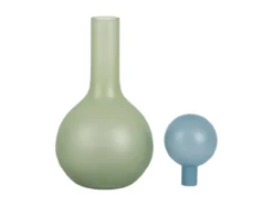 Vaas Alegre Globo - Zachtgroen & zachtblauw