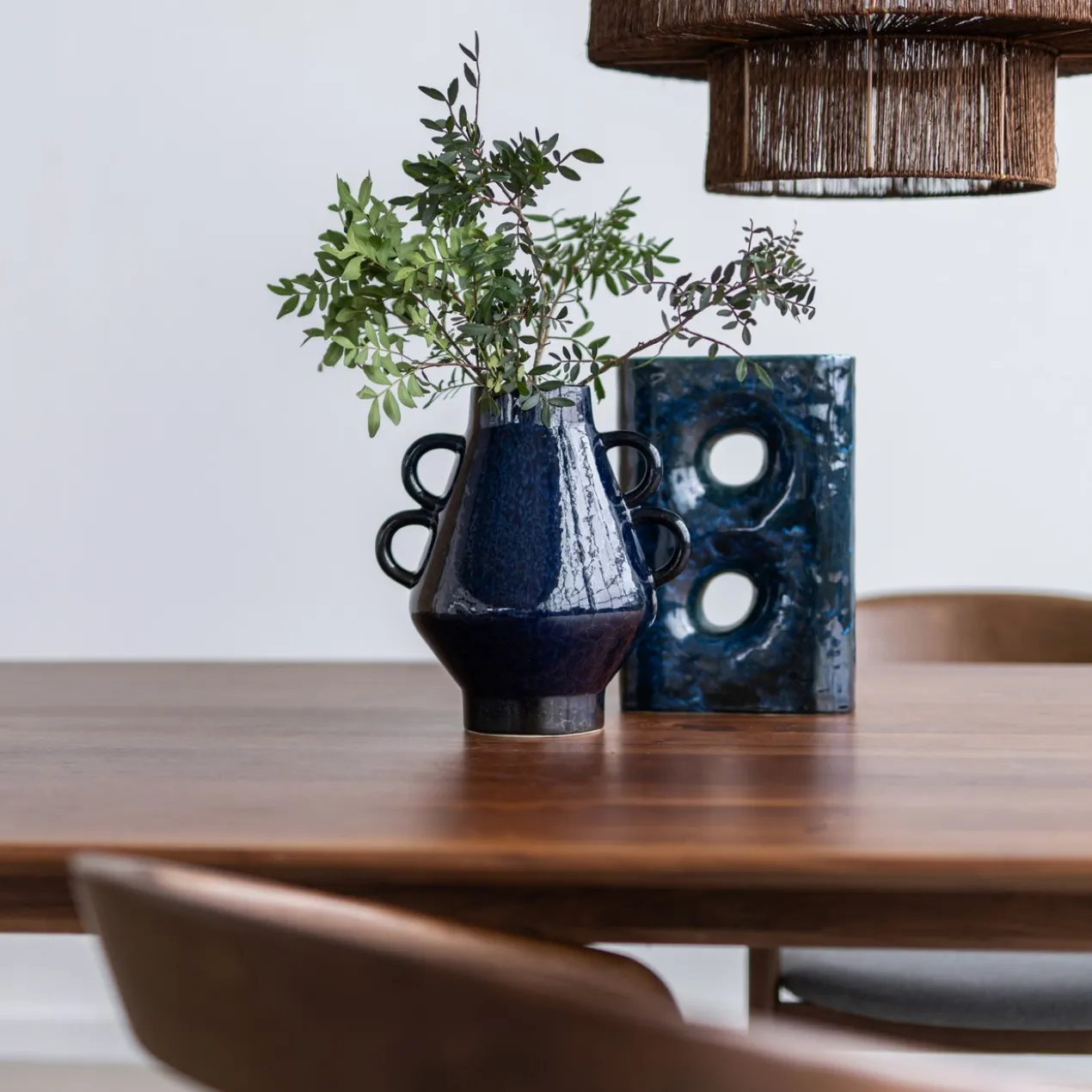 Vaas Azul donkerblauw