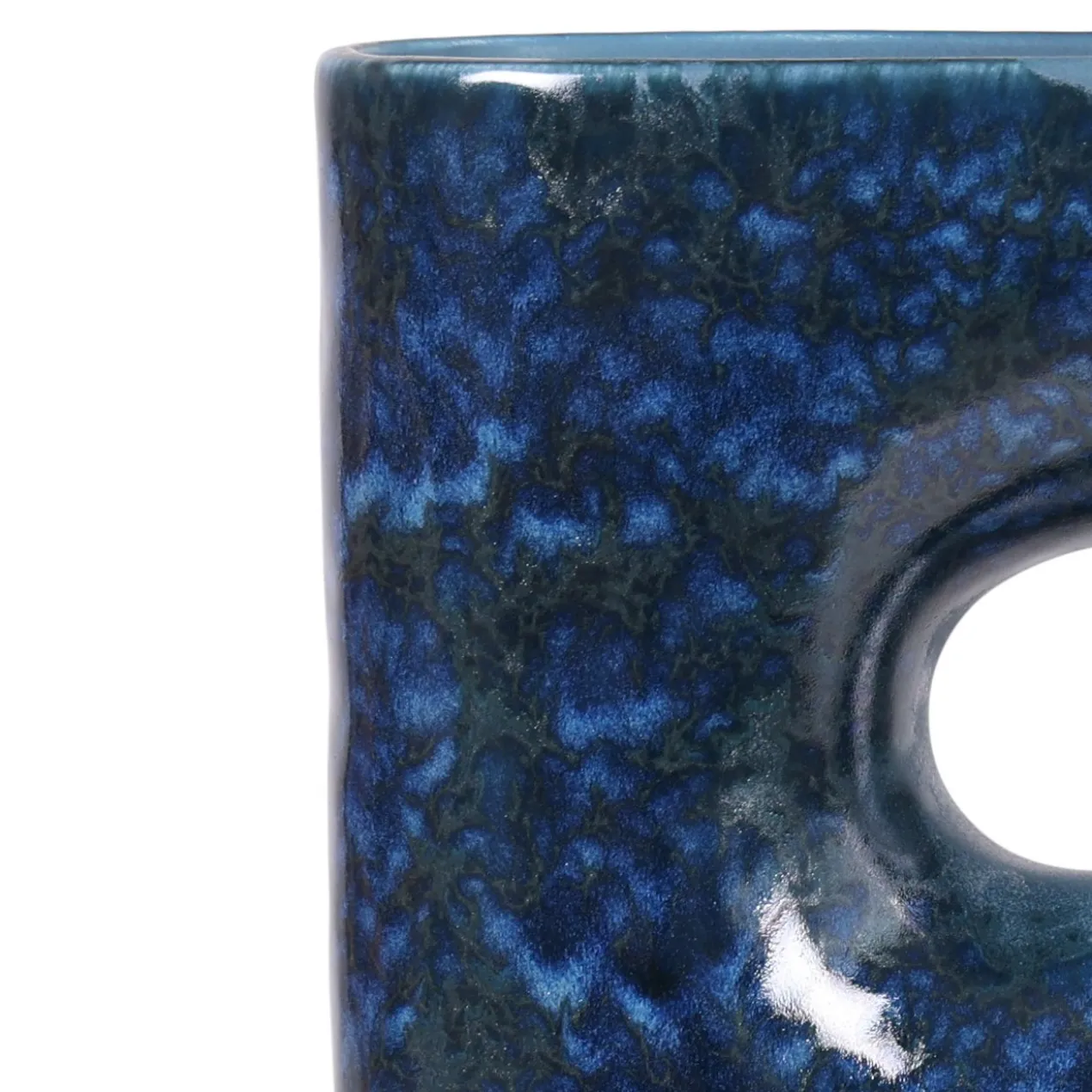 Vaas Azul donkerblauw