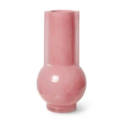 Vaas Glass Flamingo Pink