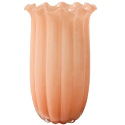 Vaas hoog peach