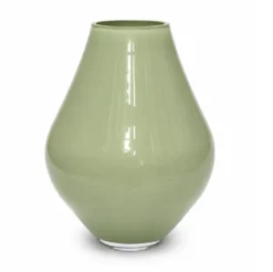 Vaas Lesse Ø22 cm metallic green