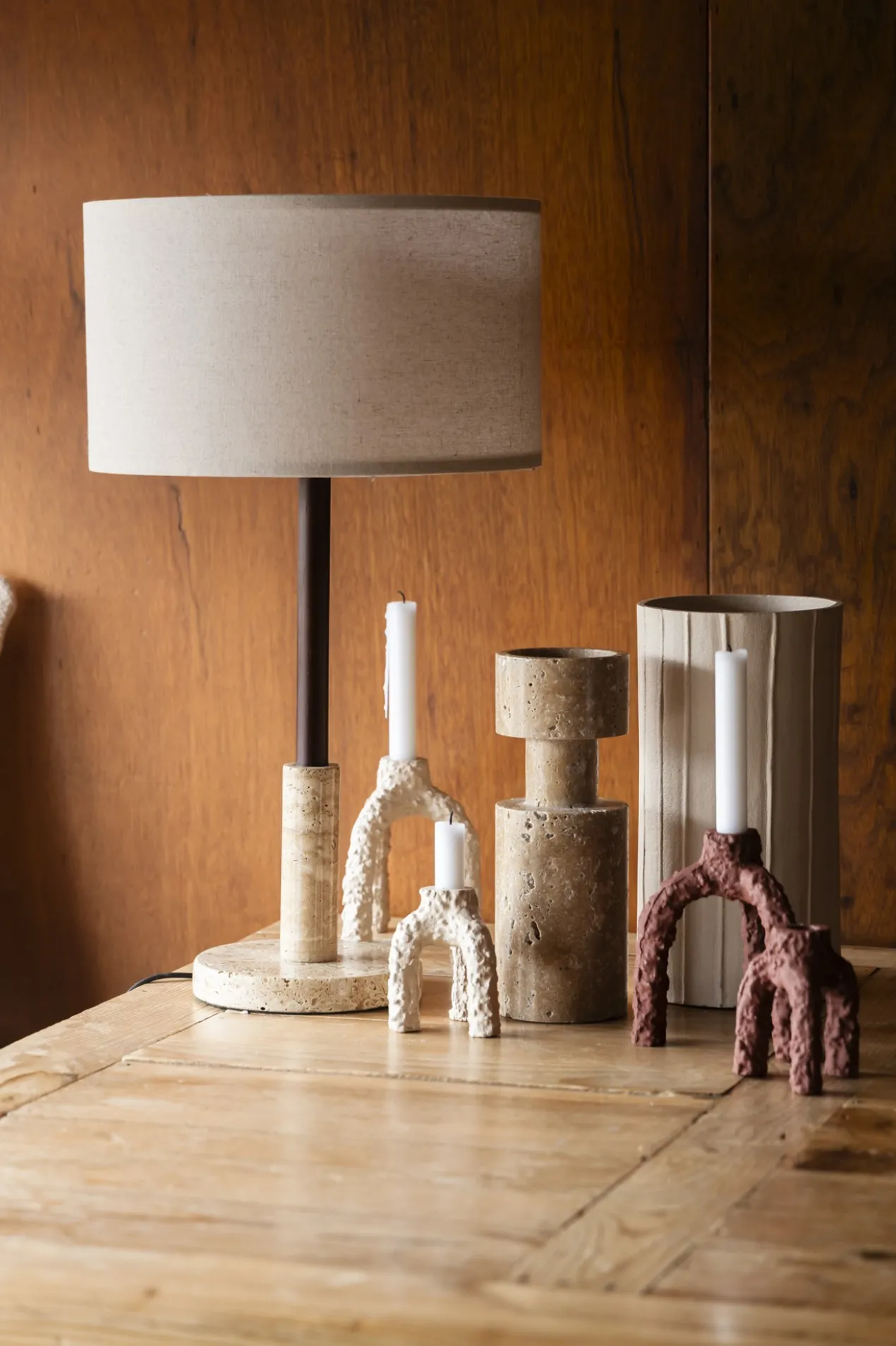 Vaas rander beige
