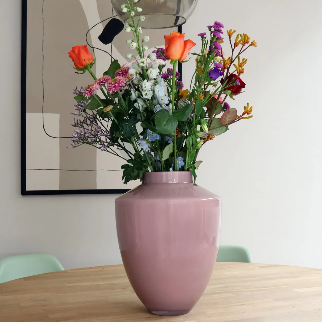 Vaas Tugela M Ø28 cm pastel pink