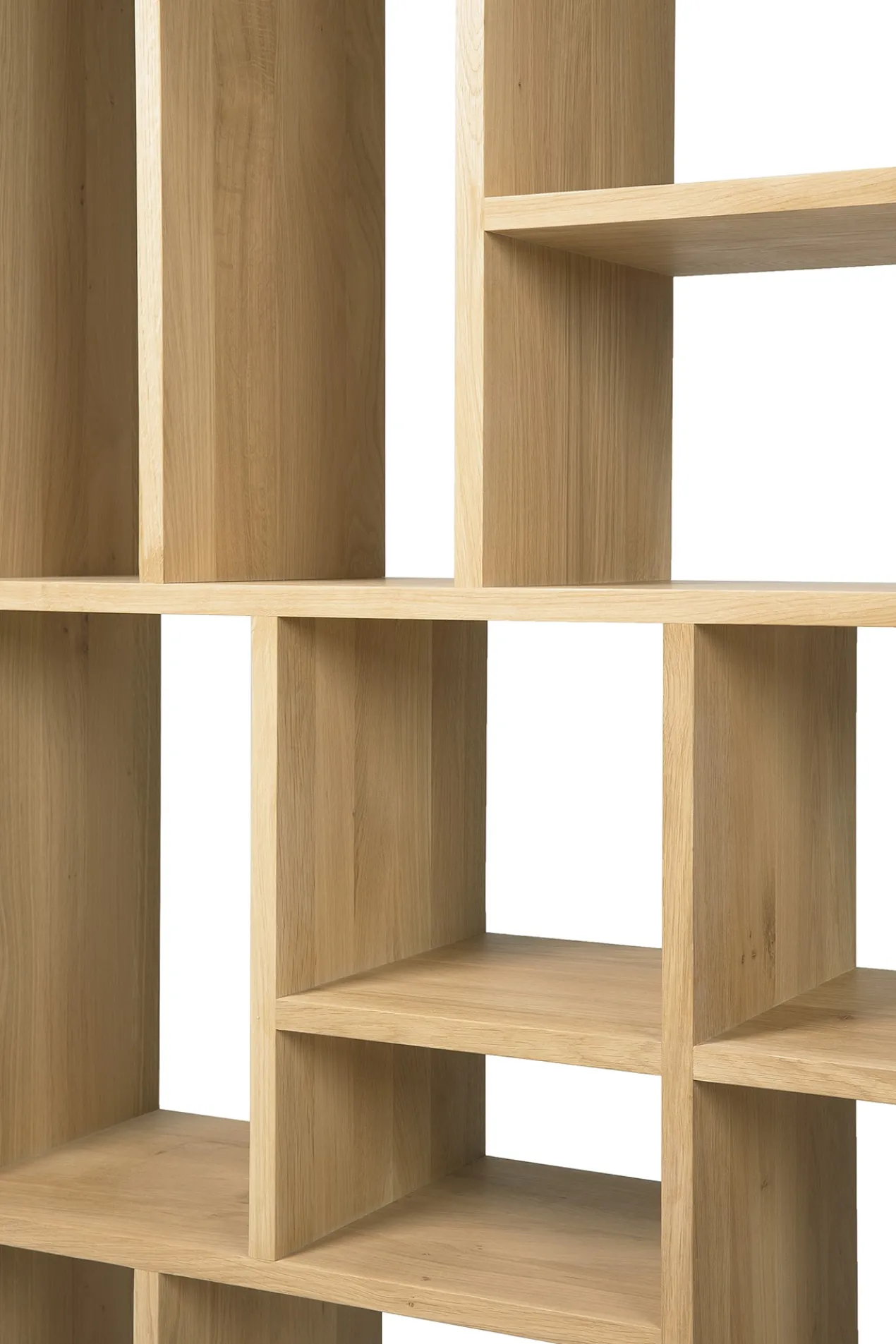 Vakkenkast M Rek - eiken geolied - 30x90x139 cm