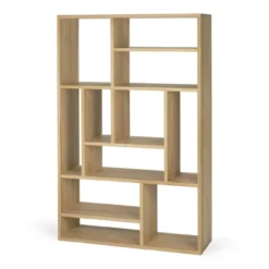 Vakkenkast M Rek - eiken geolied - 30x90x139 cm