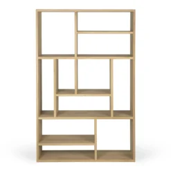 Vakkenkast M Rek - eiken geolied - 30x90x139 cm