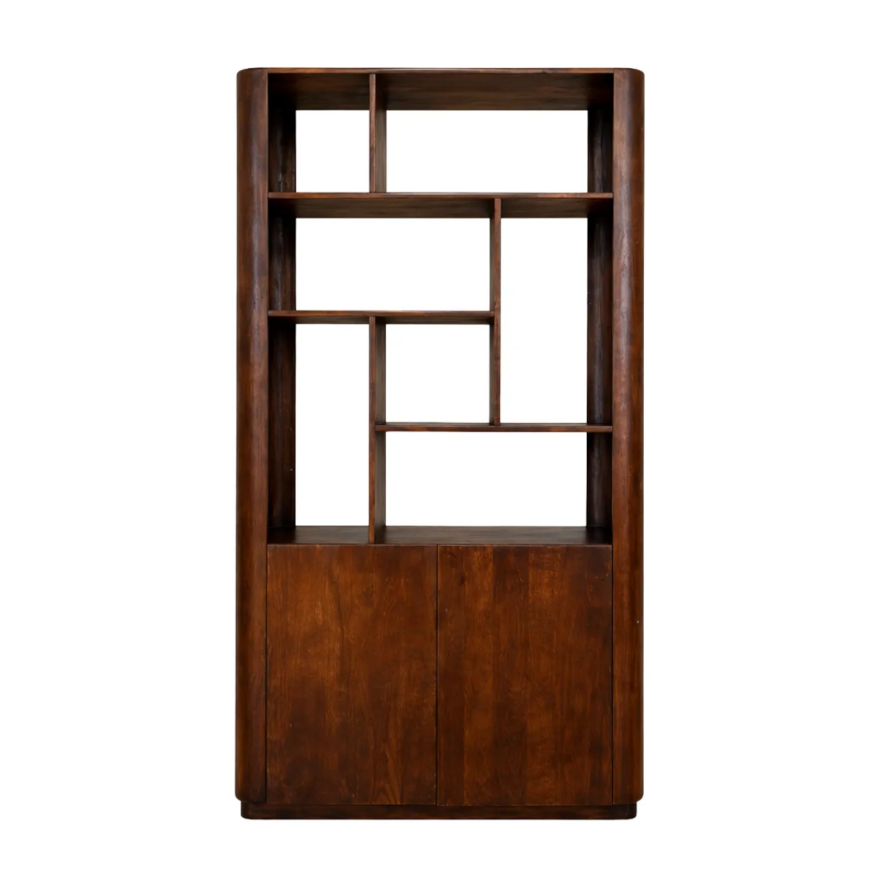 Vakkenkast Ralph 120 cm walnoot bruin