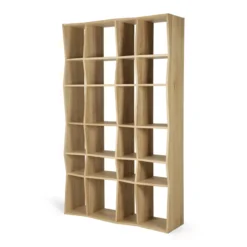 Vakkenkast Z Rek - eiken geolied - 125x37x207 cm