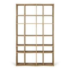 Vakkenkast Z Rek - eiken geolied - 125x37x207 cm