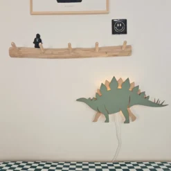 van Tjalle en Jasper - Wandlamp Stegosaurus