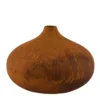 Vase ceramic brown