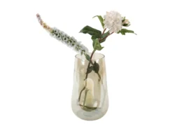 Vase Luster organic large shiny jungle green