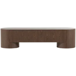 Velari tv meubel hout fineer bruin