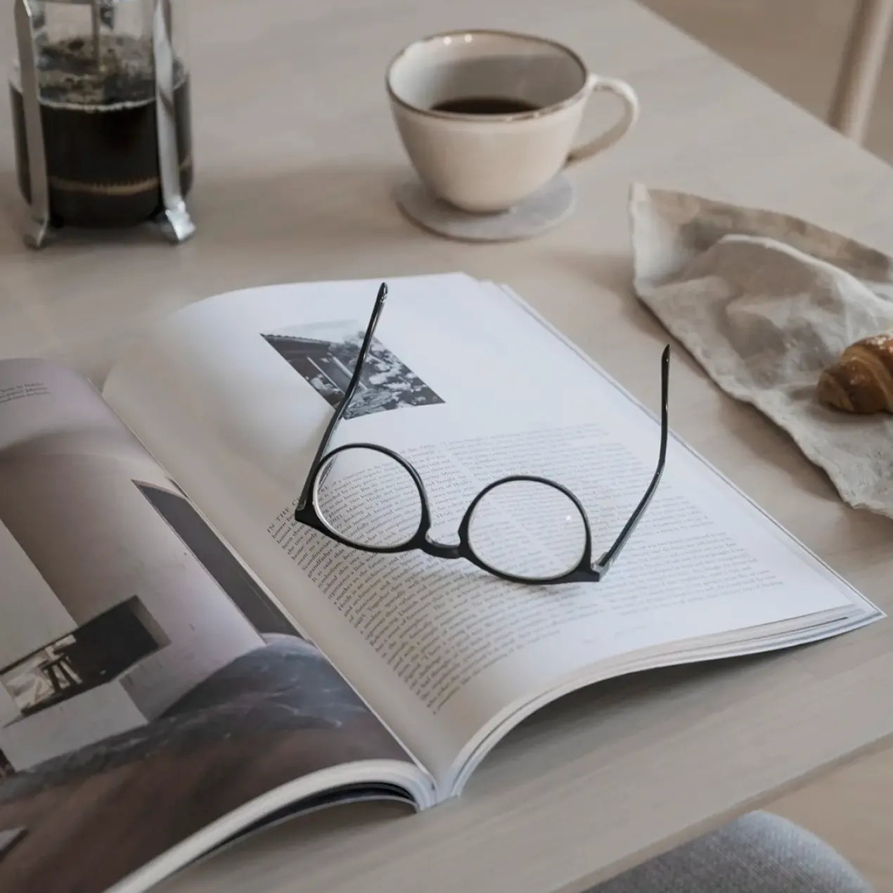 Verlengstuk eettafel Filippa Whitewash